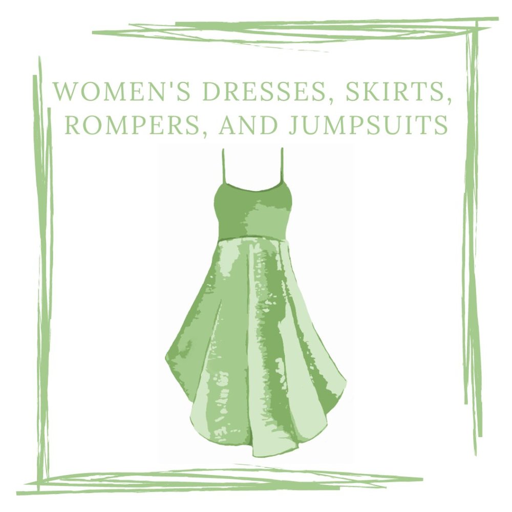 Closet Divider: Women's Dresses, Skirts, Rompers, and Jumpsuits